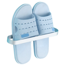 Support mural en aluminium pour pantoufles