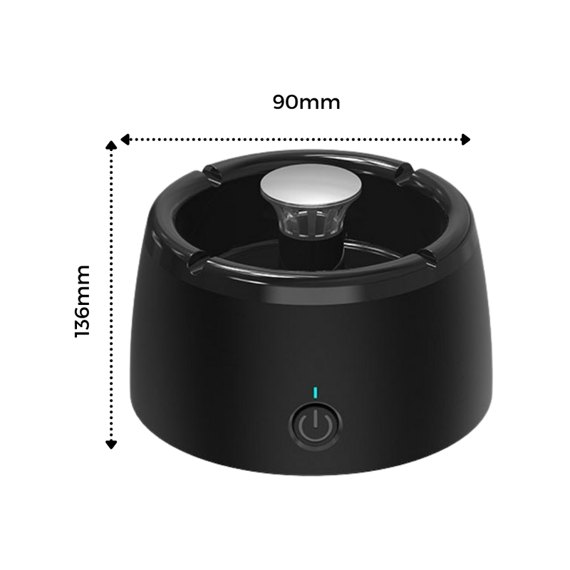 Cendrier de désenfumage intelligent