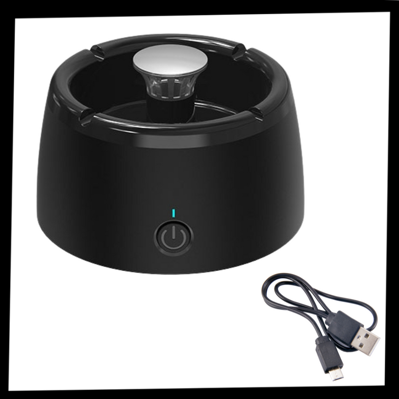 Cendrier de désenfumage intelligent