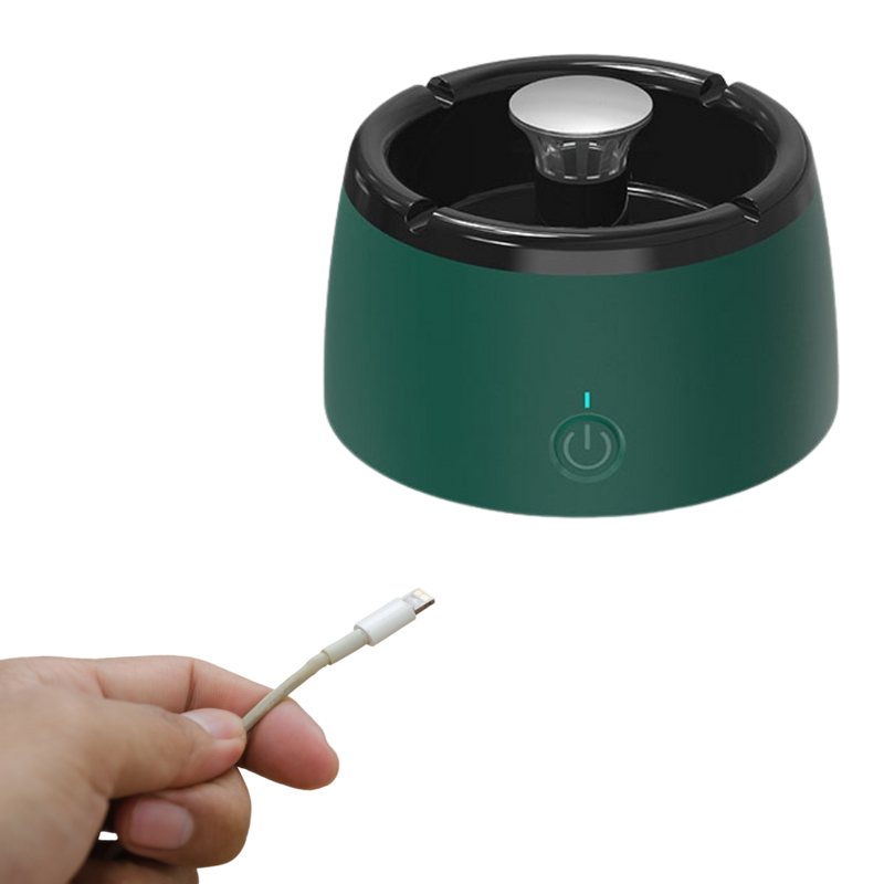 Cendrier de désenfumage intelligent