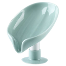 Porte-savon en forme de feuille avec égouttoir