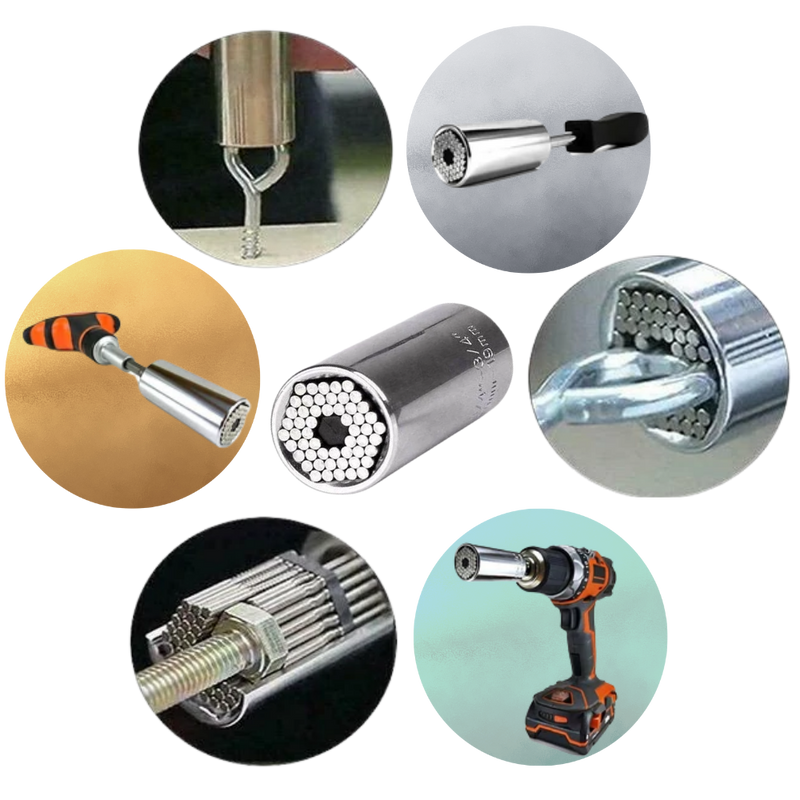 Clé à douilles universelle