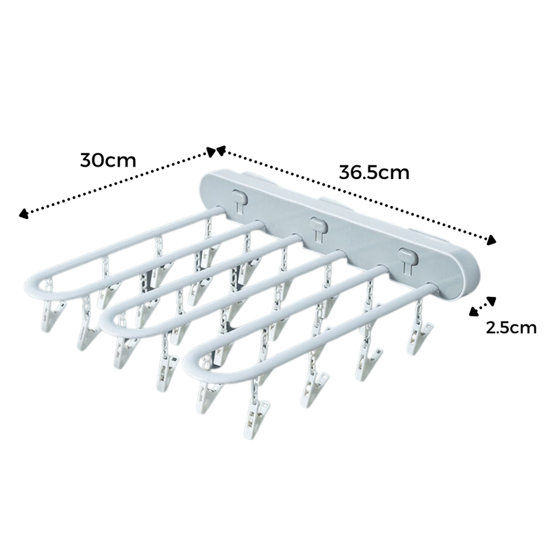 Organiseur de vêtements mural