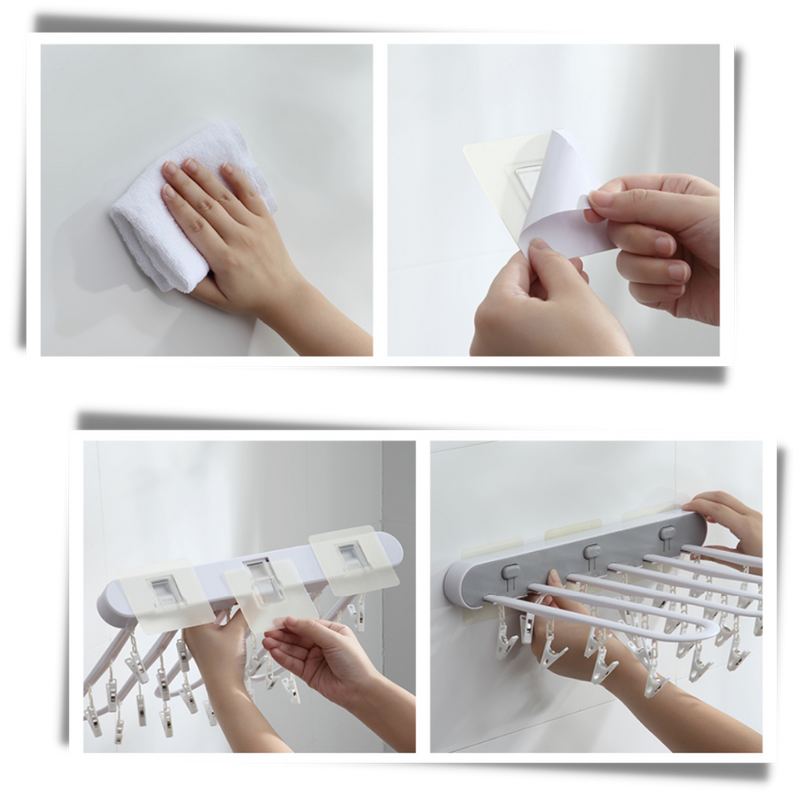 Organiseur de vêtements mural