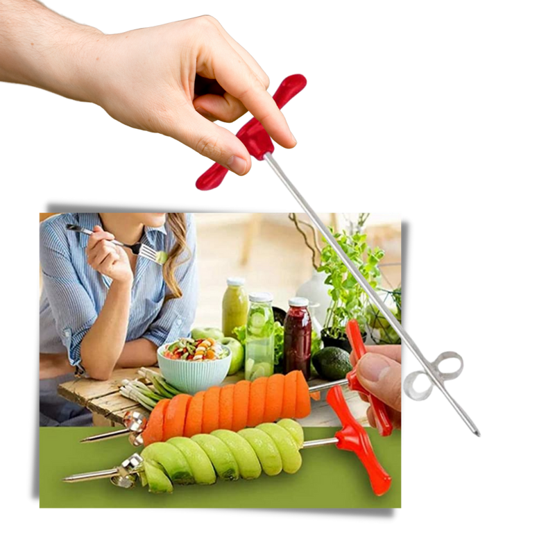 Outil coupe-légumes en spirale