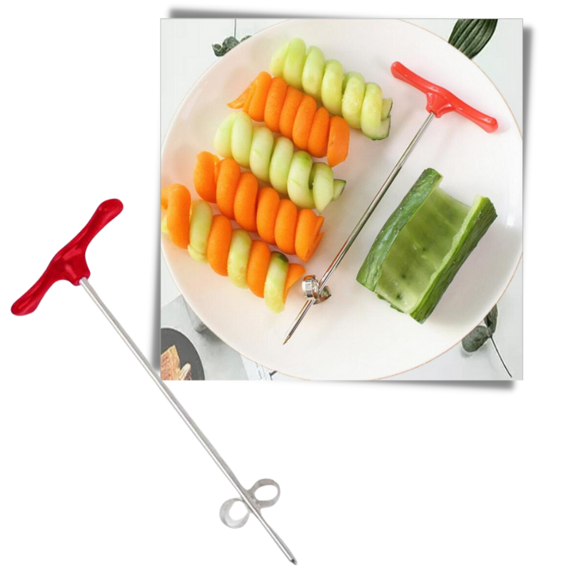 Outil coupe-légumes en spirale