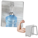 Lot de 2 porte-éponge en acier inoxydable