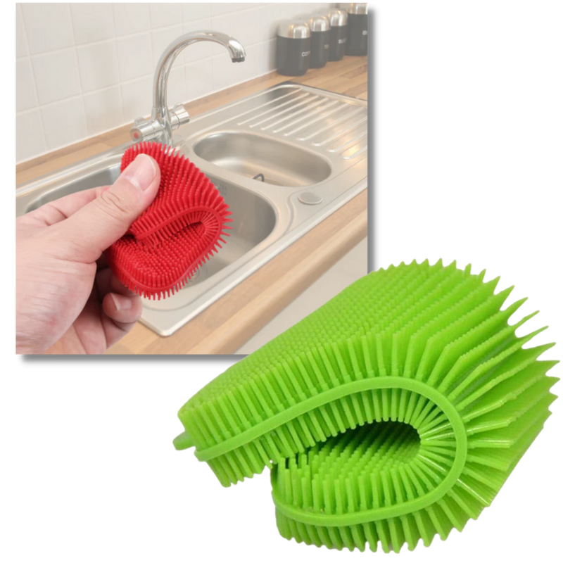 Éponge de cuisine en silicone