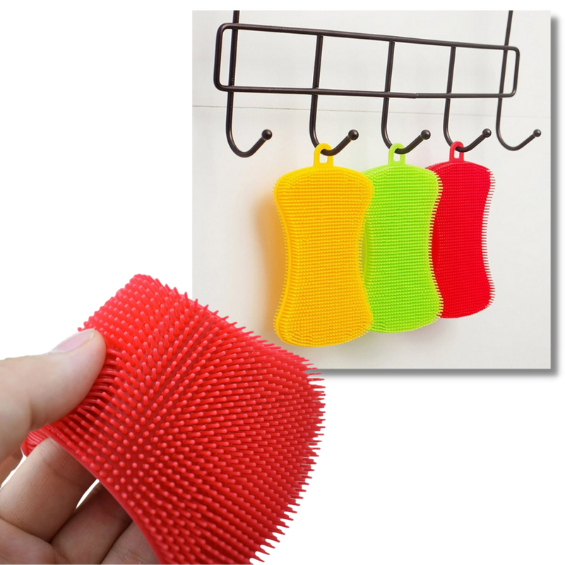 Éponge de cuisine en silicone