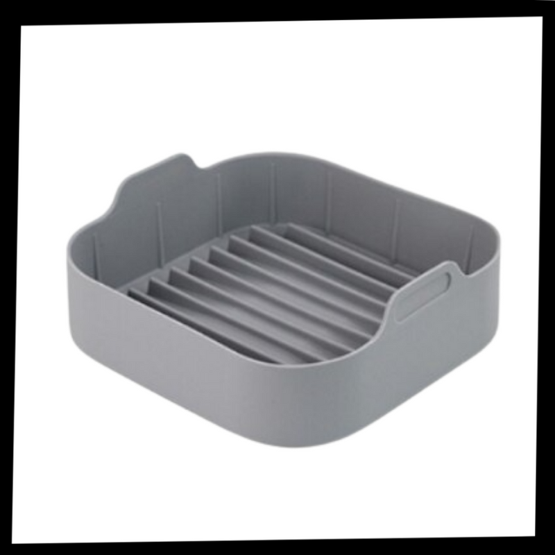 Poêle carré en silicone écologique