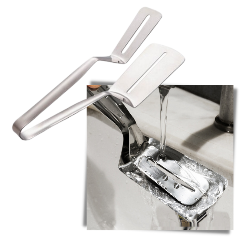 Spatule et pinces en acier inoxydable