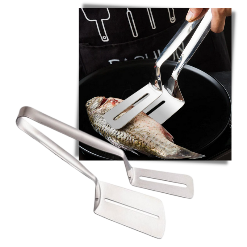 Spatule et pinces en acier inoxydable