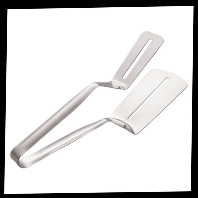 Spatule et pinces en acier inoxydable