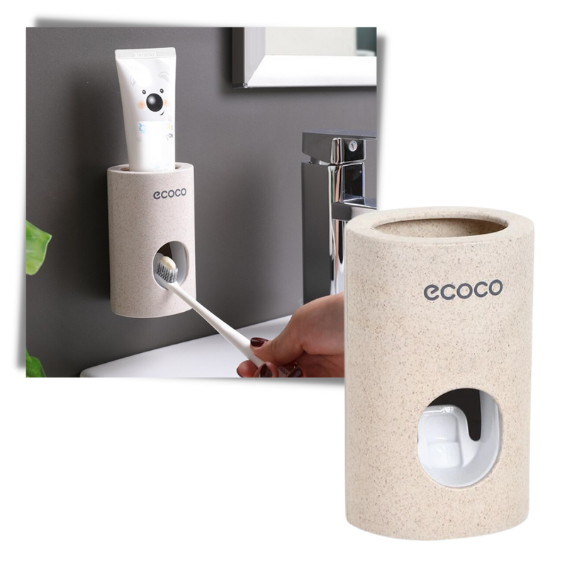 Distributeur de dentifrice mural en pierre