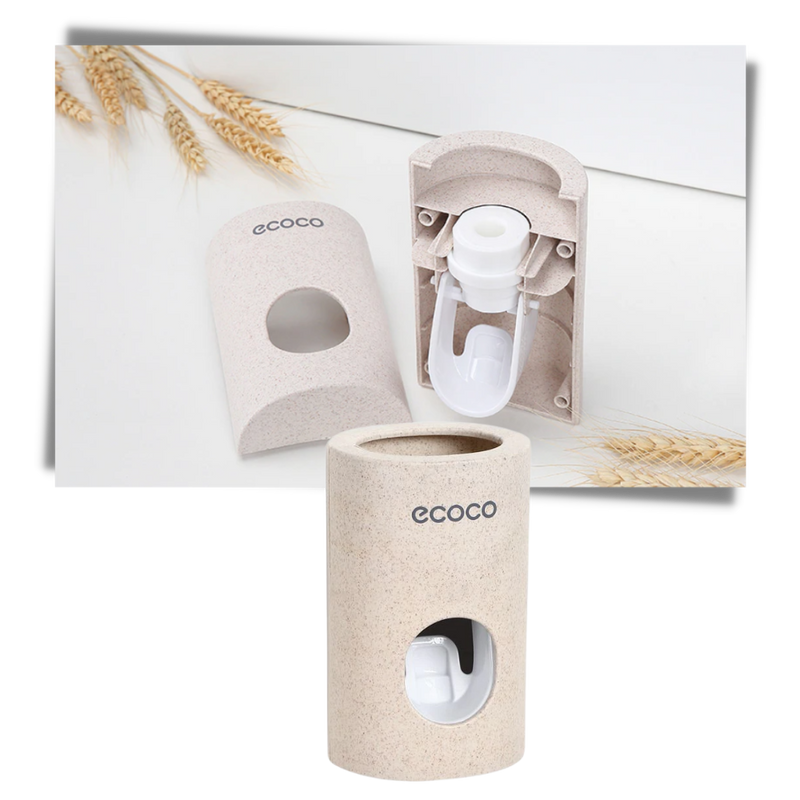 Distributeur de dentifrice mural en pierre