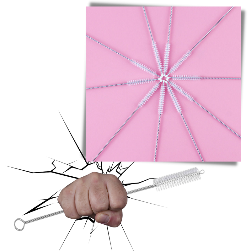 Brosse nettoyante pour paille (Lot de 10)