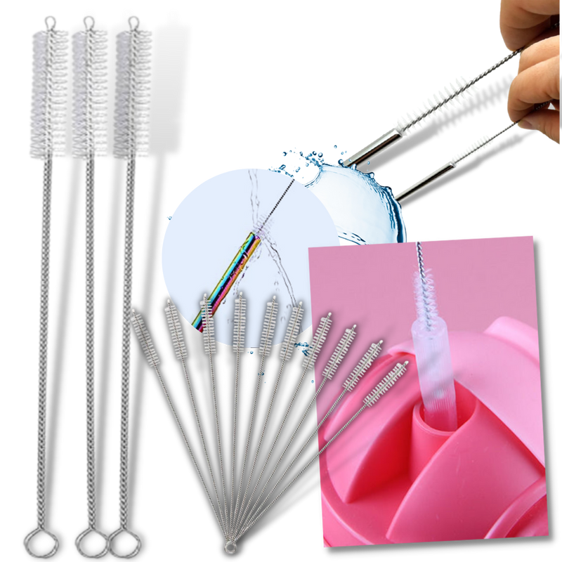 Brosse nettoyante pour paille (Lot de 10)