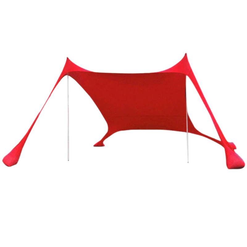 Tente d'ombrage légère pour la plage