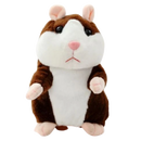 Hamster parlant en peluche
