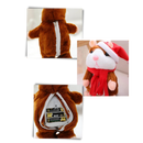 Hamster parlant en peluche