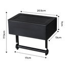 Porte-papier hygiénique et boîte à mouchoirs