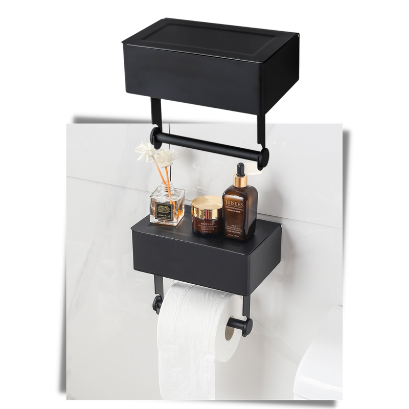 Porte-papier hygiénique et boîte à mouchoirs