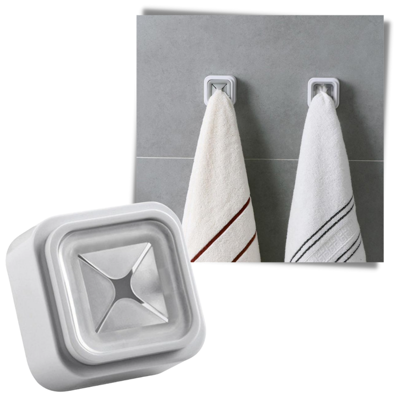 Ensemble de 3 porte-serviettes adhésifs