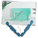 Lot de 2 cintres portables