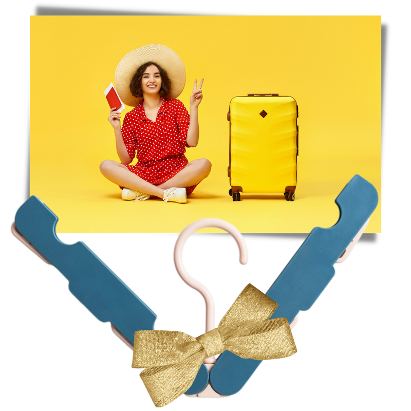 Lot de 2 cintres portables