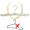 Lot de 2 cintres portables