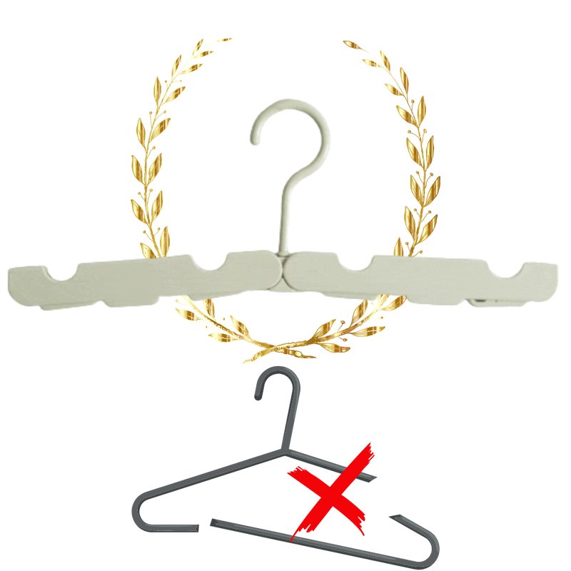 Lot de 2 cintres portables