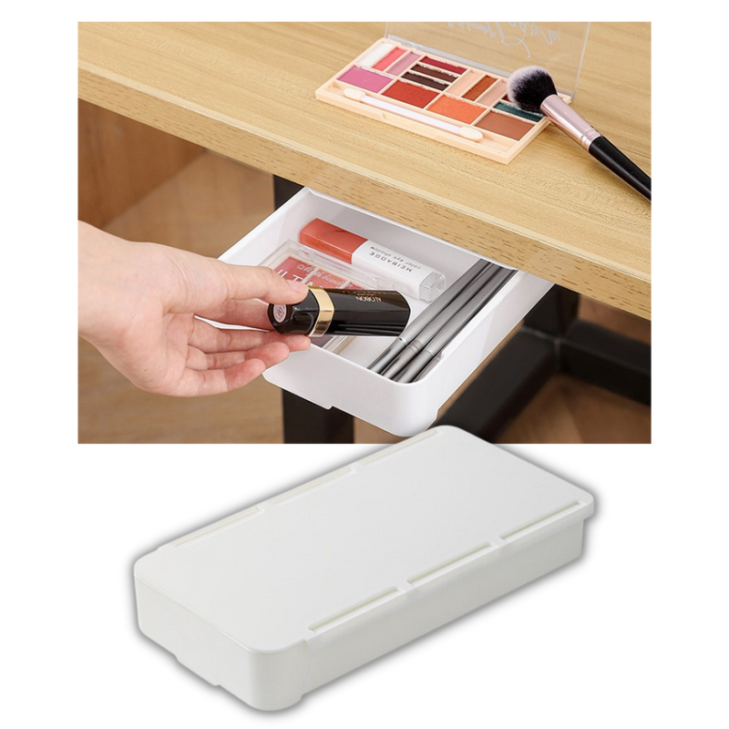 Organisateur de tiroir de bureau invisible