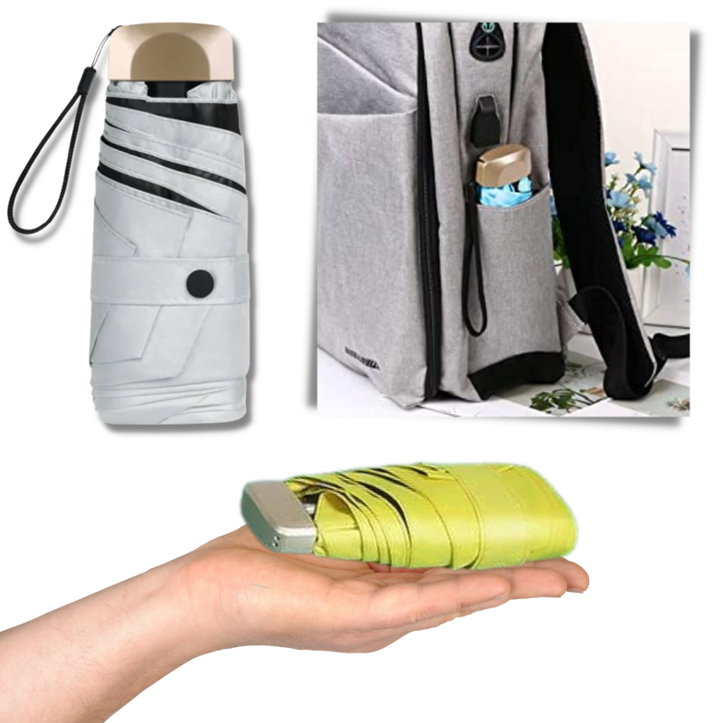 Parapluie de poche avec protection UV