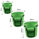 Pochette en tissu pour jardinière de légumes