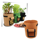 Pochette en tissu pour jardinière de légumes