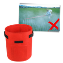 Pochette en tissu pour jardinière de légumes