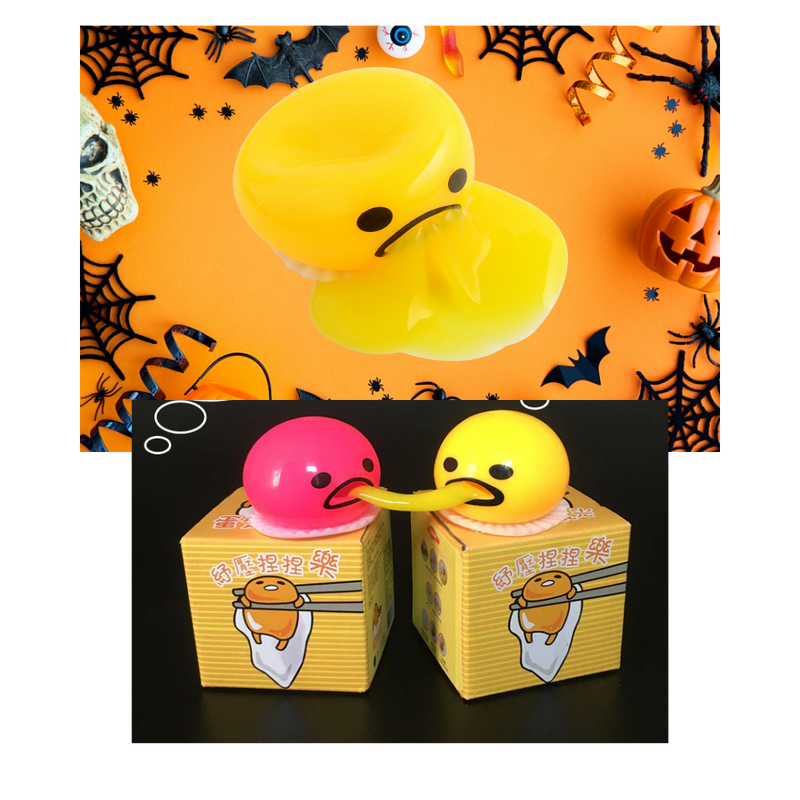 Monstre mangeur de bave d'halloween