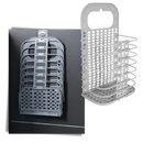 Panier à linge mural pliable en plastique