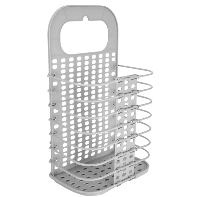 Panier à linge mural pliable en plastique