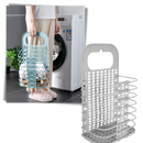 Panier à linge mural pliable en plastique