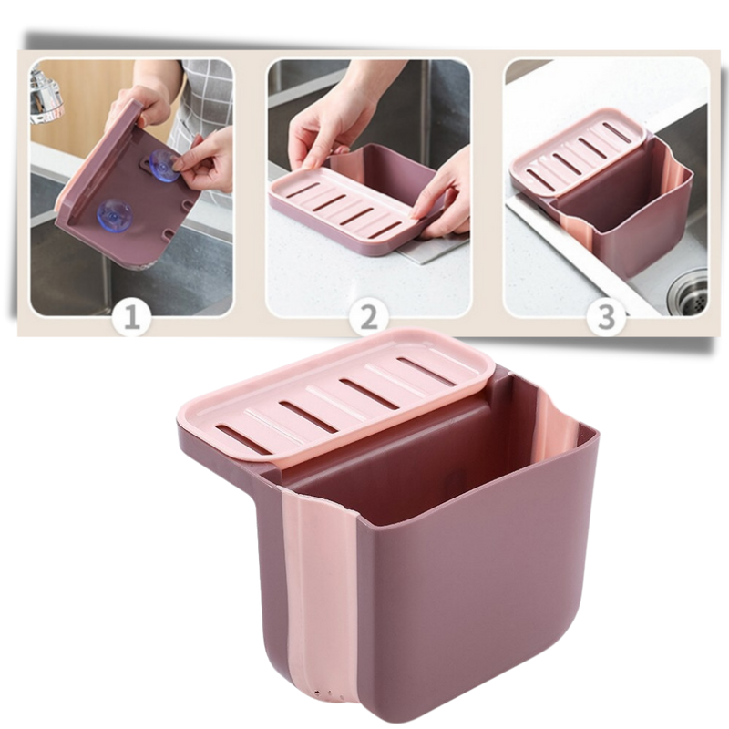 Filtre à déchets et support d'éponge