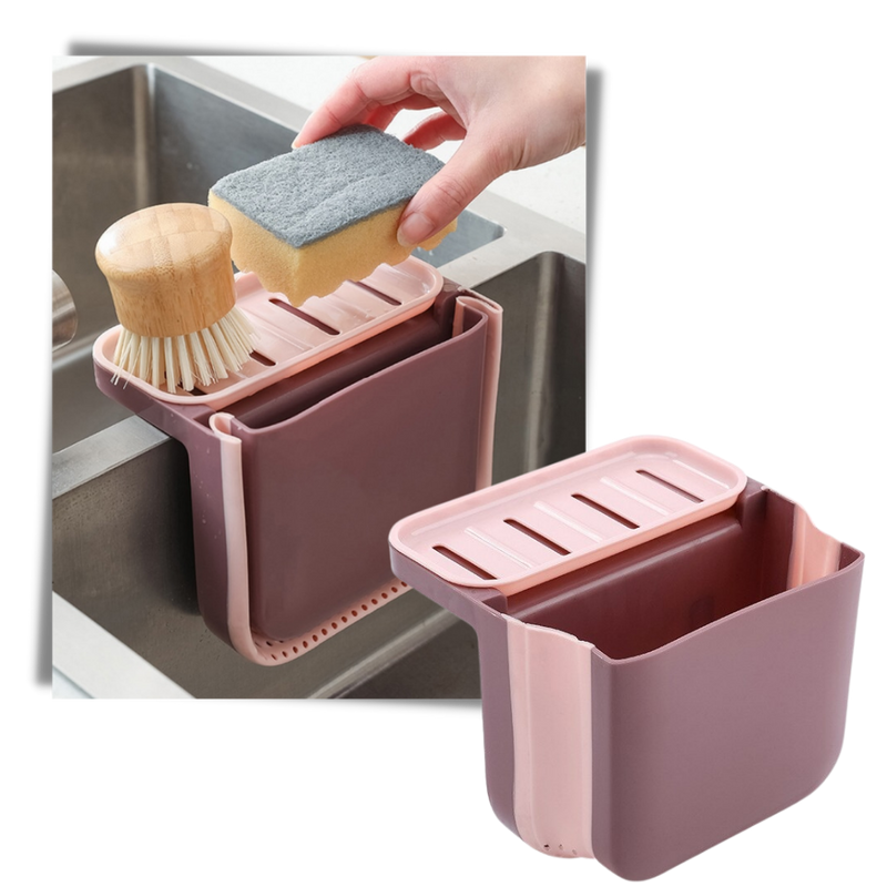 Filtre à déchets et support d'éponge