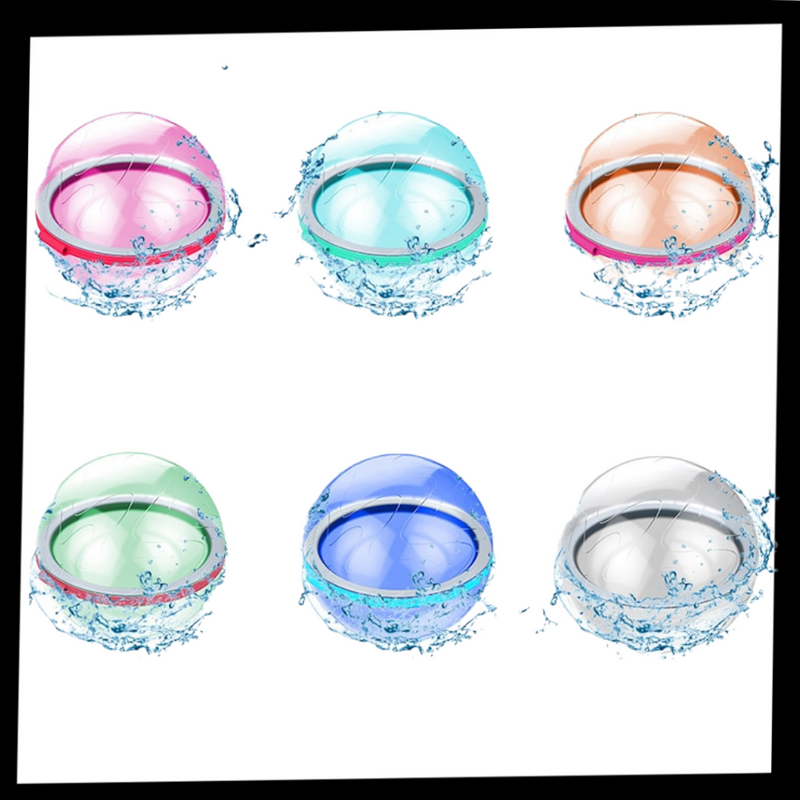 Pack de ballons d'eau réutilisables