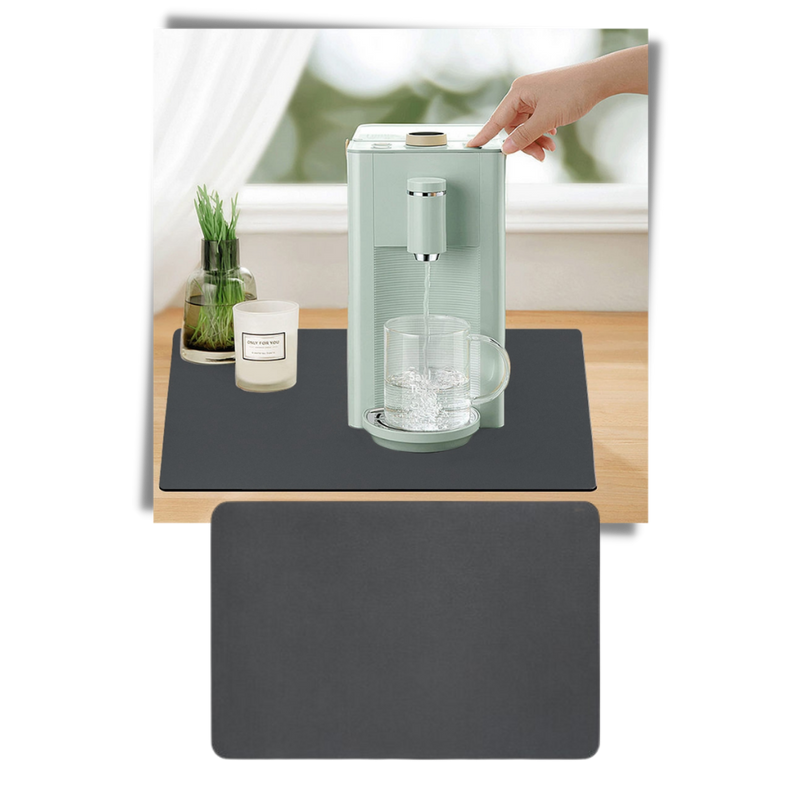 Tapis d'égouttage de cuisine
