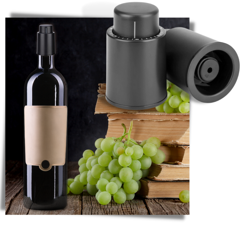 Bouchon vide d'air pour bouteilles de vin