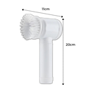 Brosse de nettoyage électrique manuelle