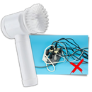 Brosse de nettoyage électrique manuelle