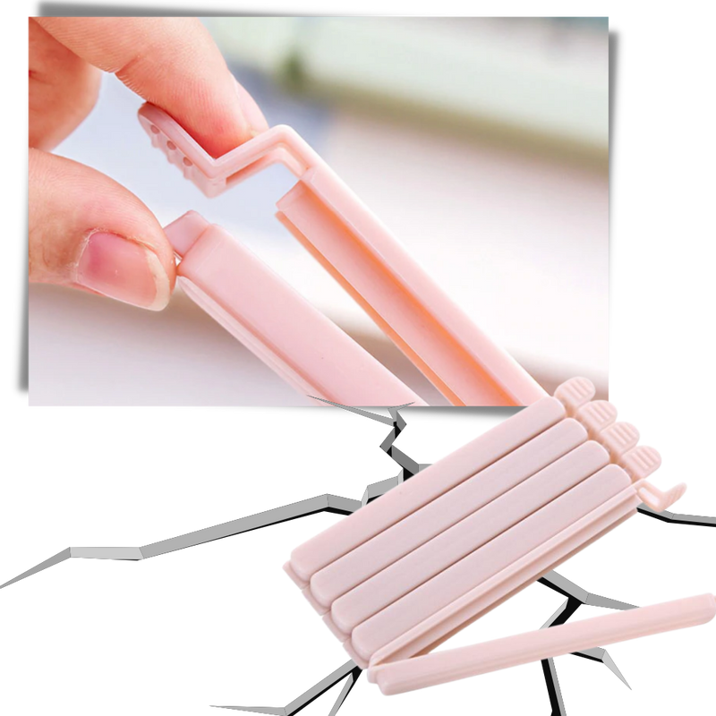 Lot de 15 clips de scellage pour sachets alimentaires