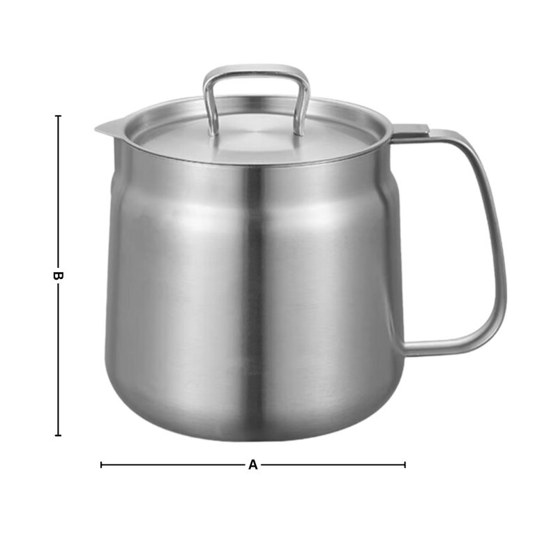 Friteuse en acier inoxydable 2 en 1