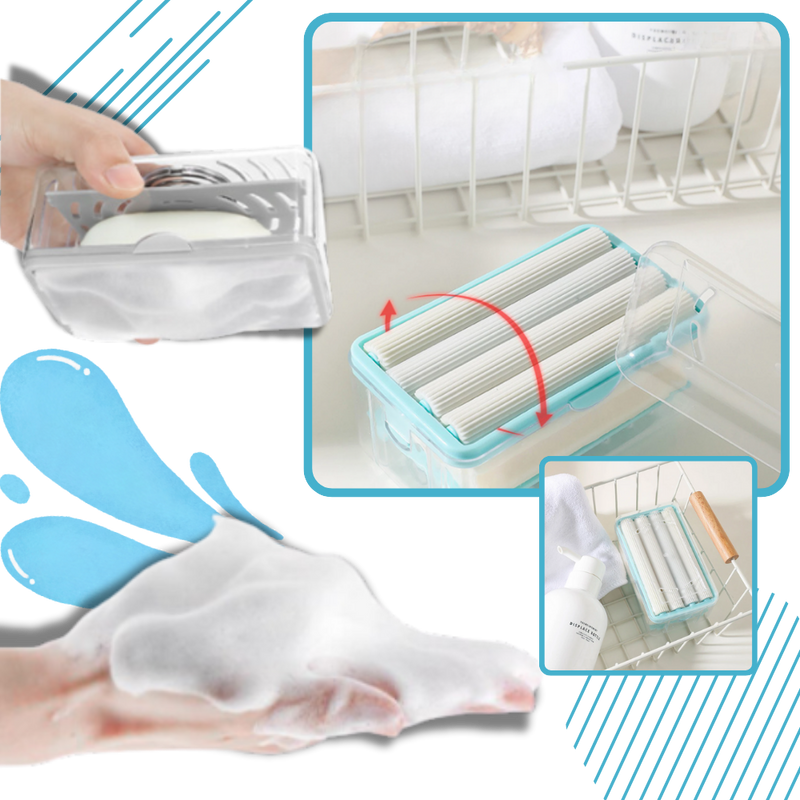 Distributeur de savon 2 en 1